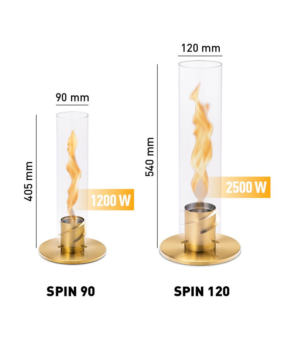 ᐈ Table fireplace Hoefats Spin 90 GOLDHoefats Spin 90 Gold ᐈ – buy from  factory ✪ Hoefats ✪