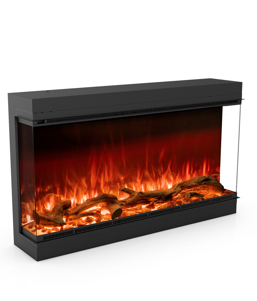 Electric fireplace Astro 1200 three side