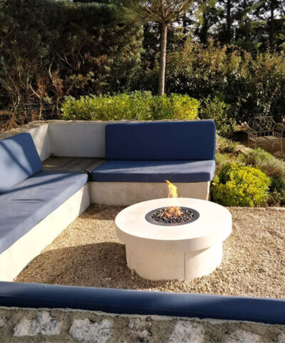 Gas fireplace Planika Galio Fire Pit Insert Automatic