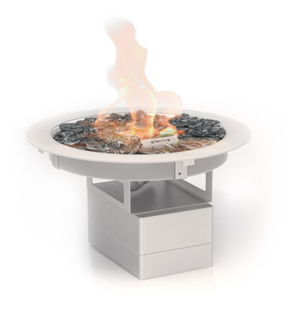 Gas fireplace Planika Galio Fire Pit Insert Automatic