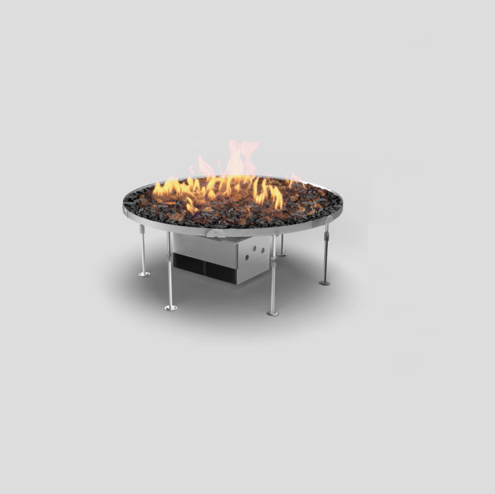 Gas outdoor fireplce Planika Galio Start Insert Automatic