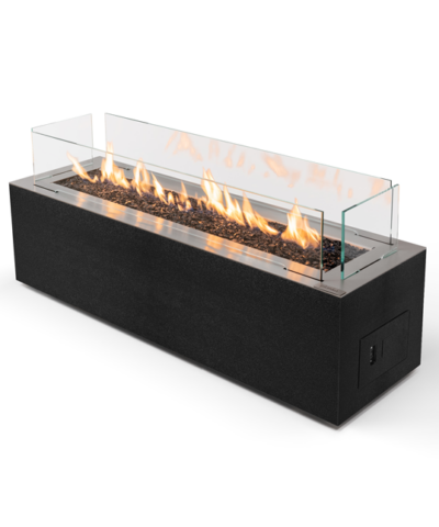 Gas outdoor fireplace Planika Galaxy Black