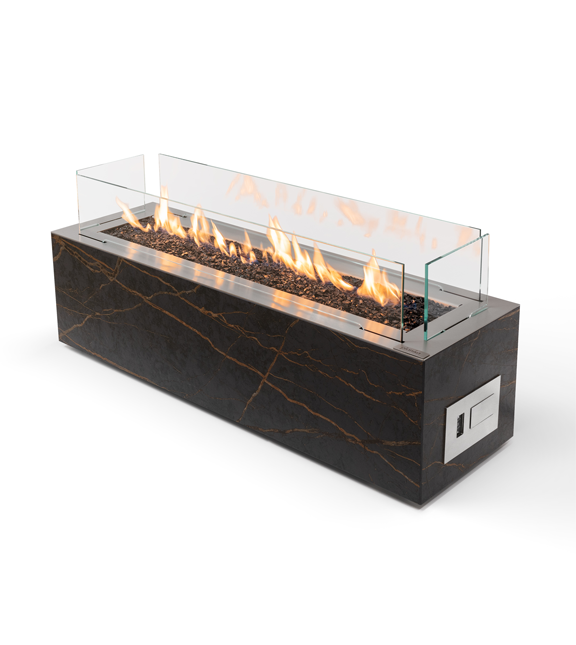 Gas outdoor fireplace Planika Galaxy Laurent