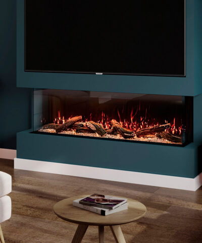 MEDIA WALL FIREPLACE