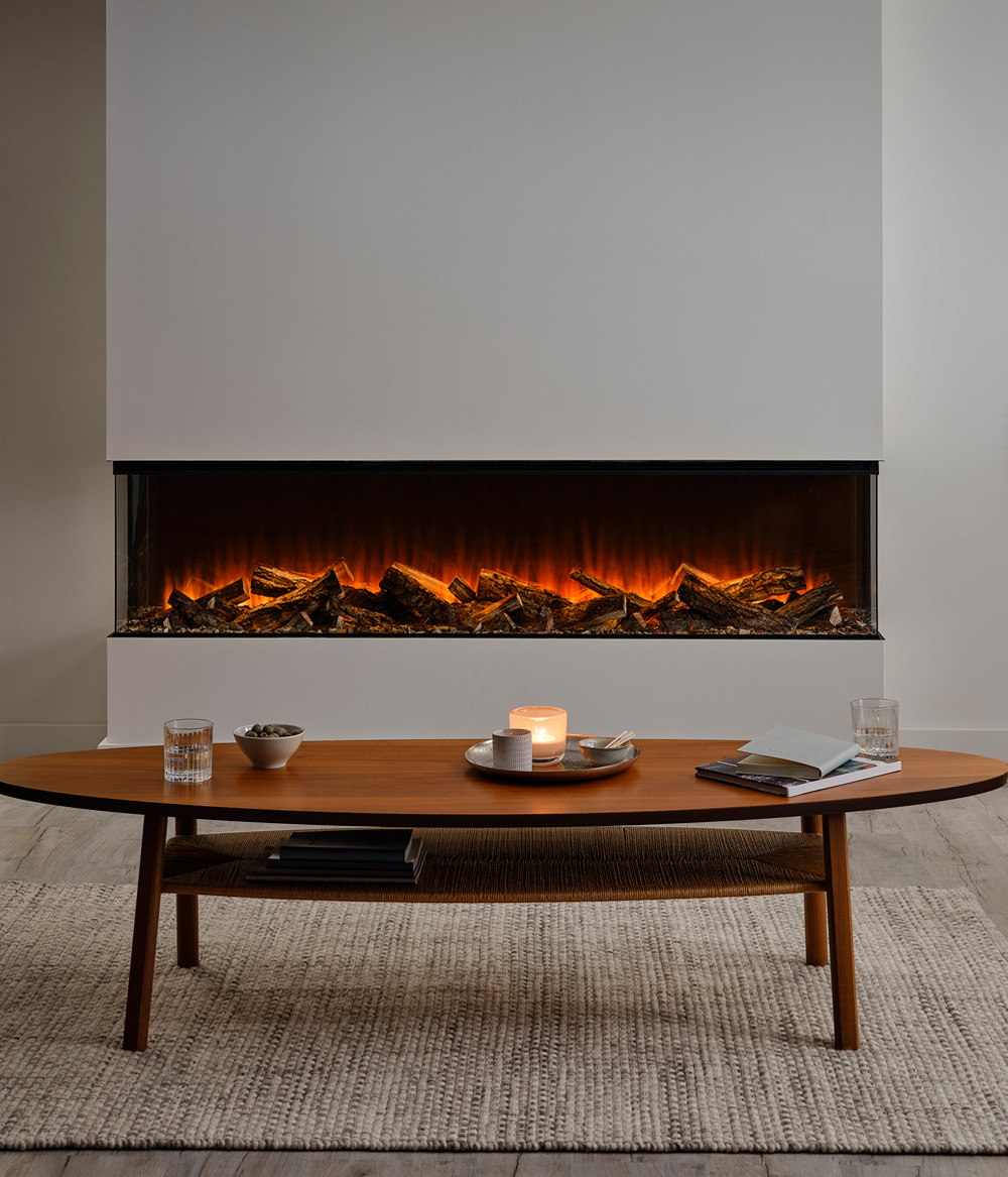 Electric fireplace British Fires New Forest 1900 mm