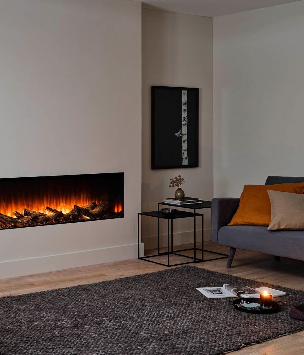 Electric fireplace British Fires New Forest 1900 mm