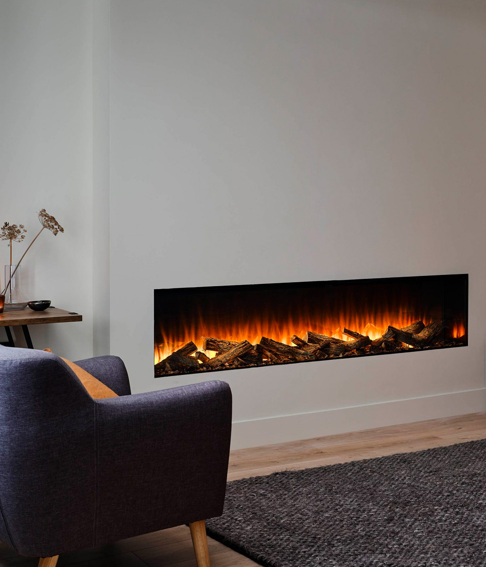 Electric fireplace British Fires New Forest 1900 mm