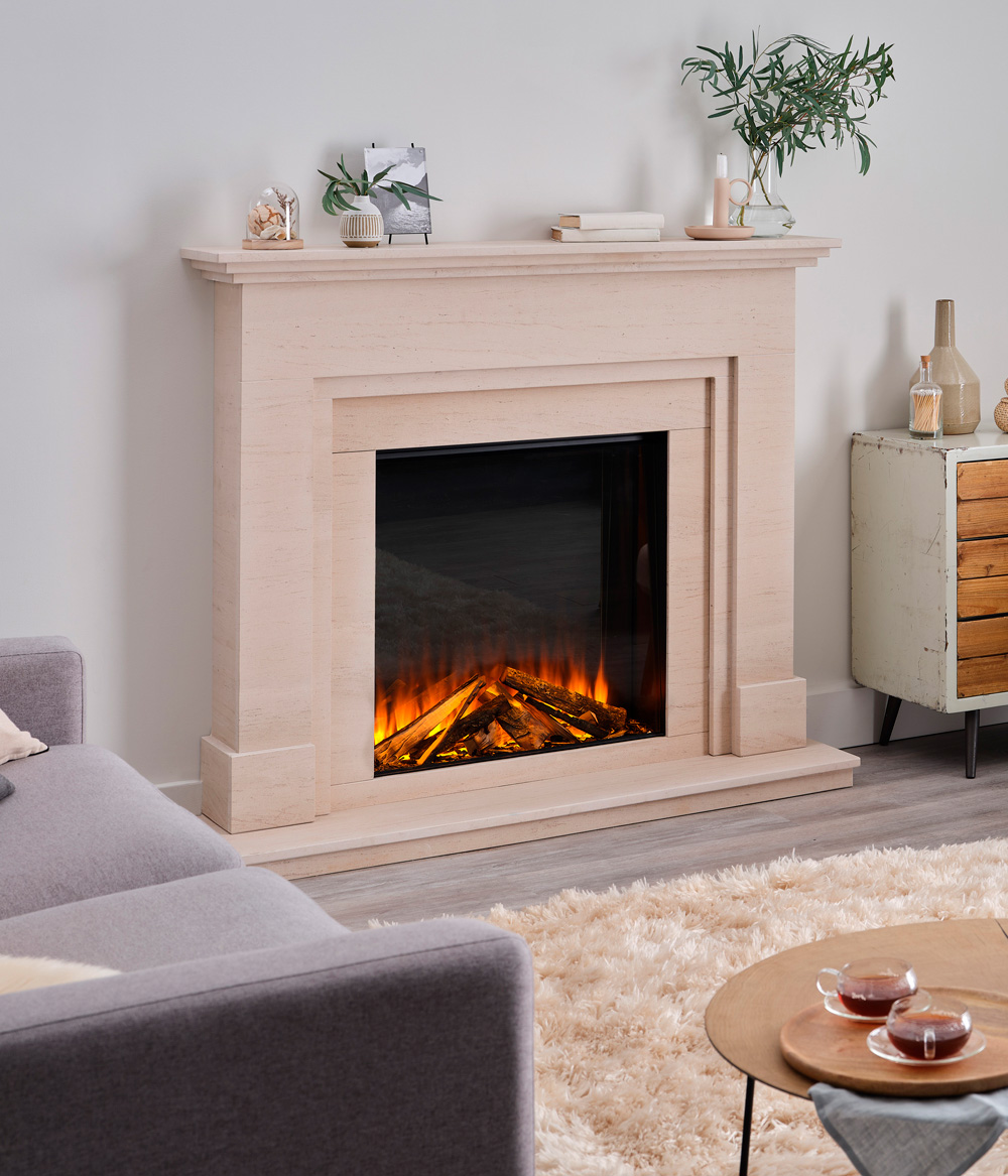 British Forest New Forest 650sq Electric Fire