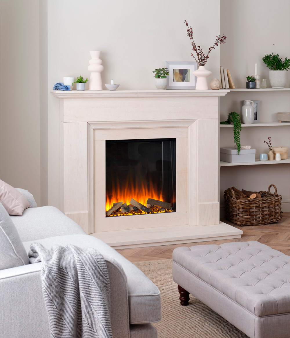 British Forest New Forest 650sq Electric Fire