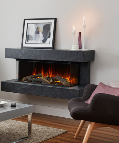 Elecctric Fireplace British Fires Winchester electric fire black