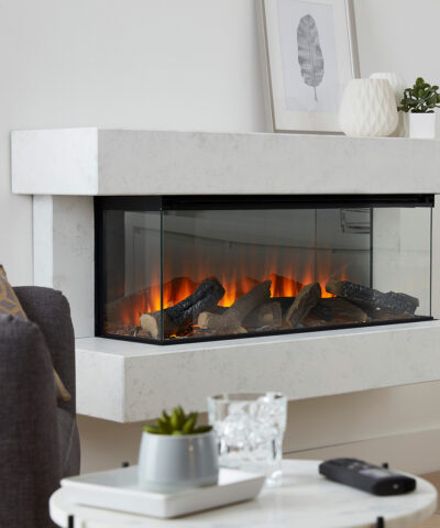 Electric Fireplace British Fires Winchester electric fire white