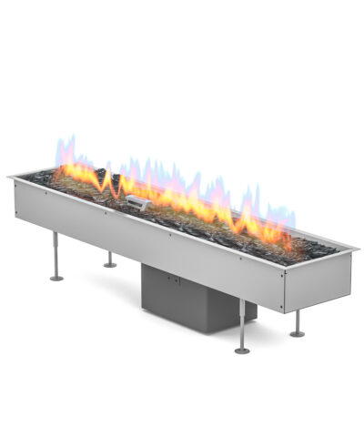 Gas outdoor fireplace Galio Insert Automatic 1000