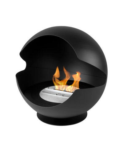 Biofireplace Vauni Globe Black Low