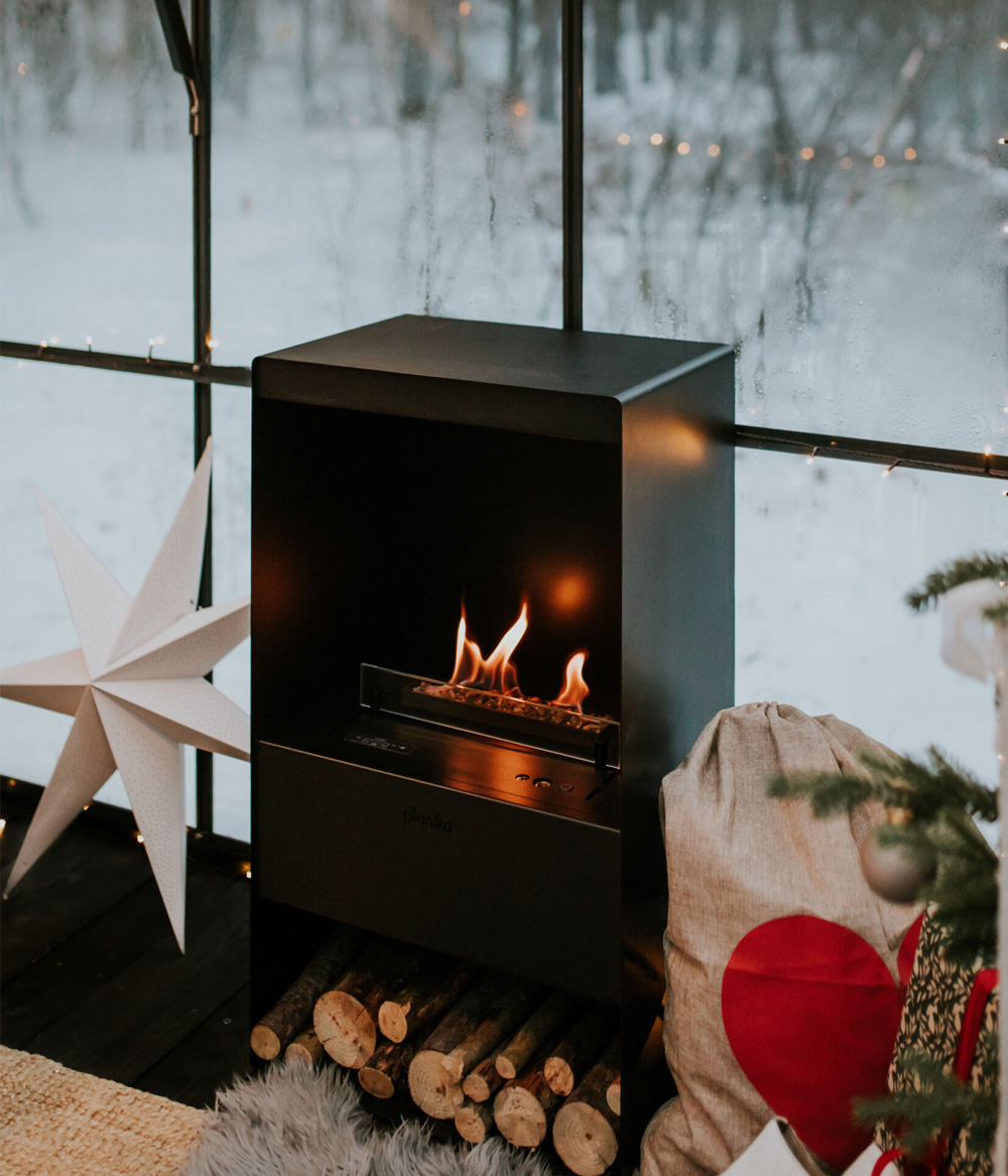 Bioethanol fireplace Planika Senso Stove