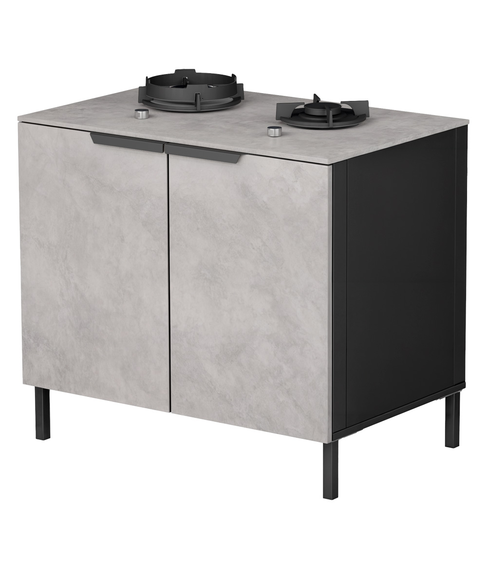 Outdoor kitchen Planika CABINET 100 with 2 BURNER